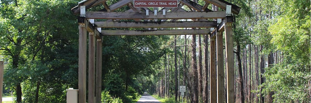 The Tallahassee - St Marks Historic Railroad State Trail Capital City trail head