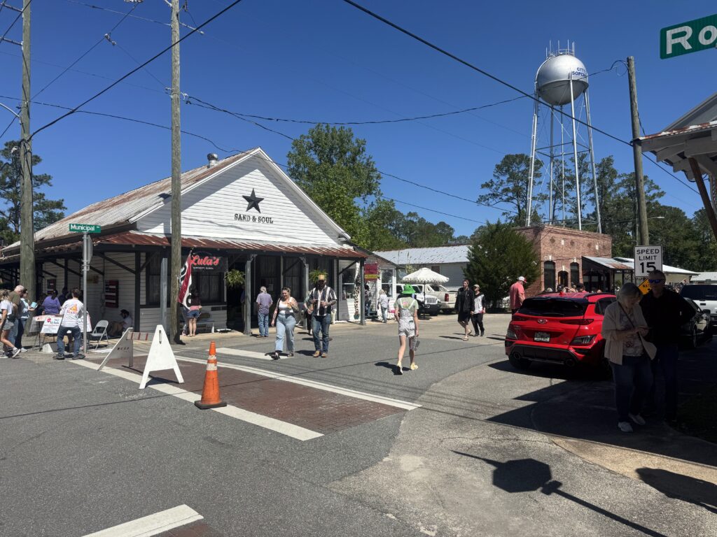 The small town of Sopchoppy